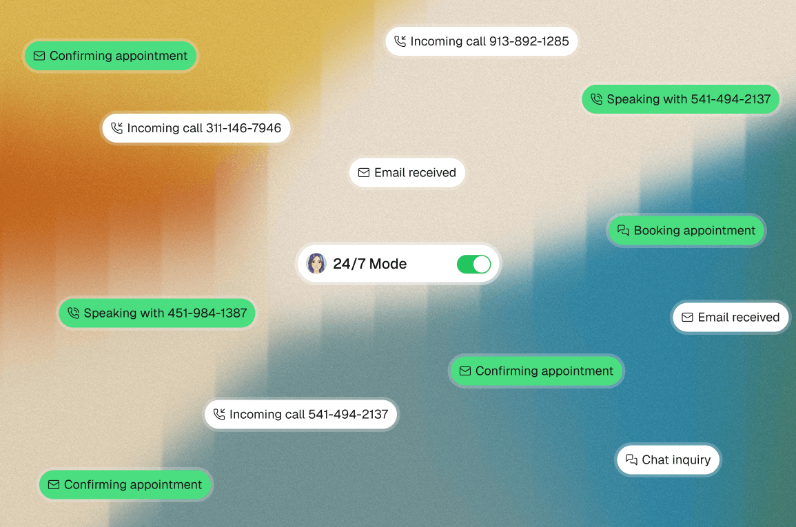 Zero calls to voicemail illustration