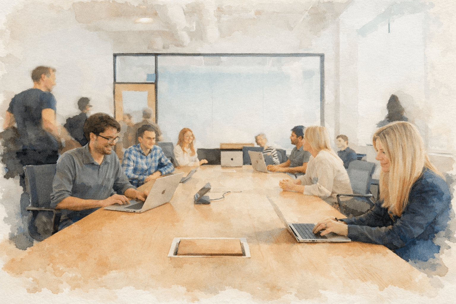 The Clearline team at work