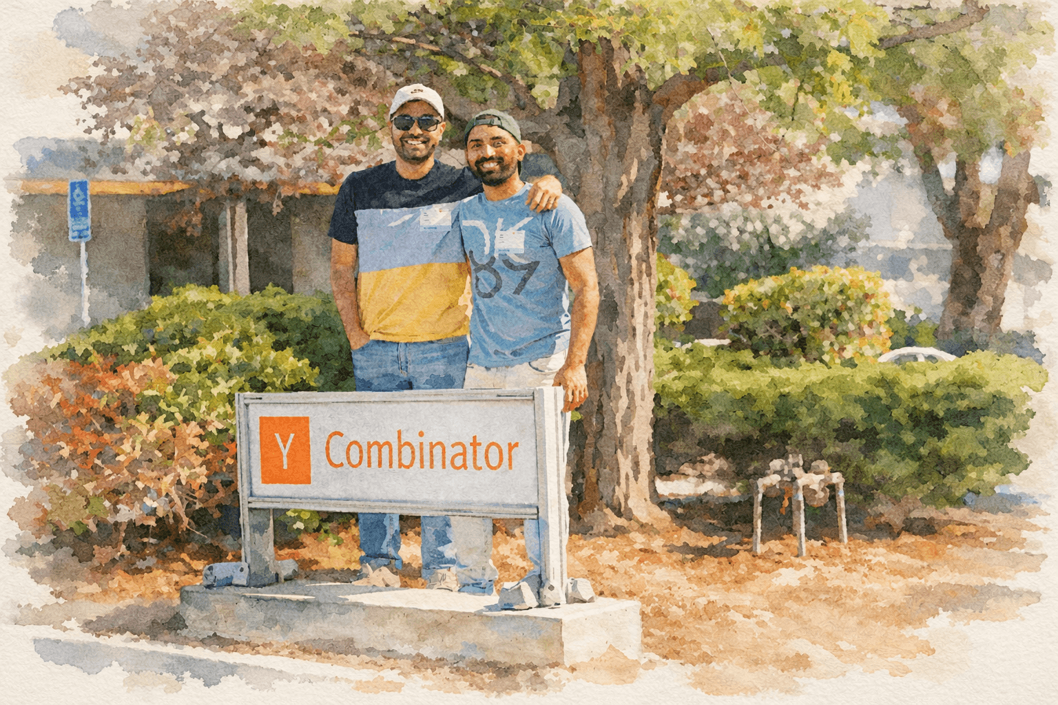 Clearline founders Adi Patel and Abhi Patel